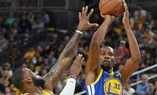 LeBron James y Kevin Durant lideran las primeras votaciones para el All Star