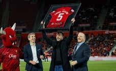 El cariño de Mallorca, último homenaje a Scaloni