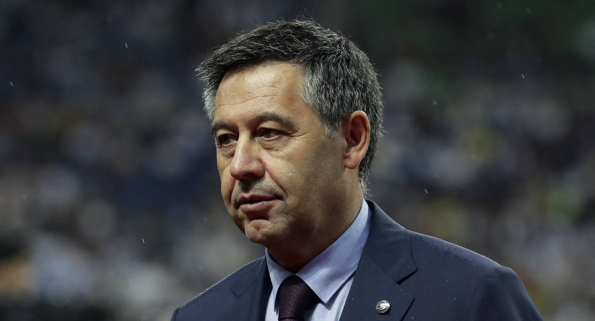 Josep María Bartomeu, durante su etapa como presidente del FC Barcelona.