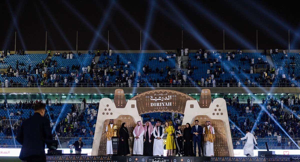 El fútbol en Arabia Saudí no deja de crecer. /GETTY