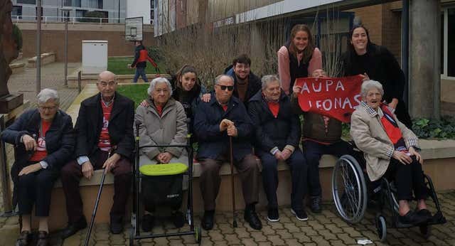 Residencia San Marcelino: la hinchada más especial del Casademont Zaragoza