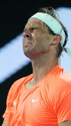 Nadal, en Australia 2021.  EFE