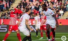 Girona 2 - Sevilla 1: resumen, goles y resultado