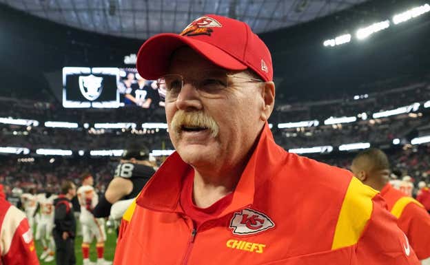 Andy Reid, entrenador de los Kansas City Chiefs  REUTERS