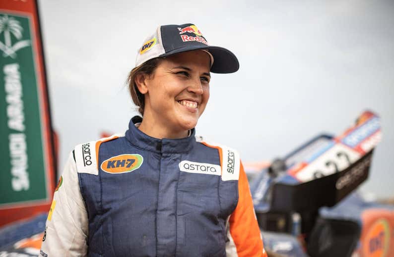 El 13 no detiene a Laia Sanz en el Rally Dakar: «Ha sido el más duro mentalmente»