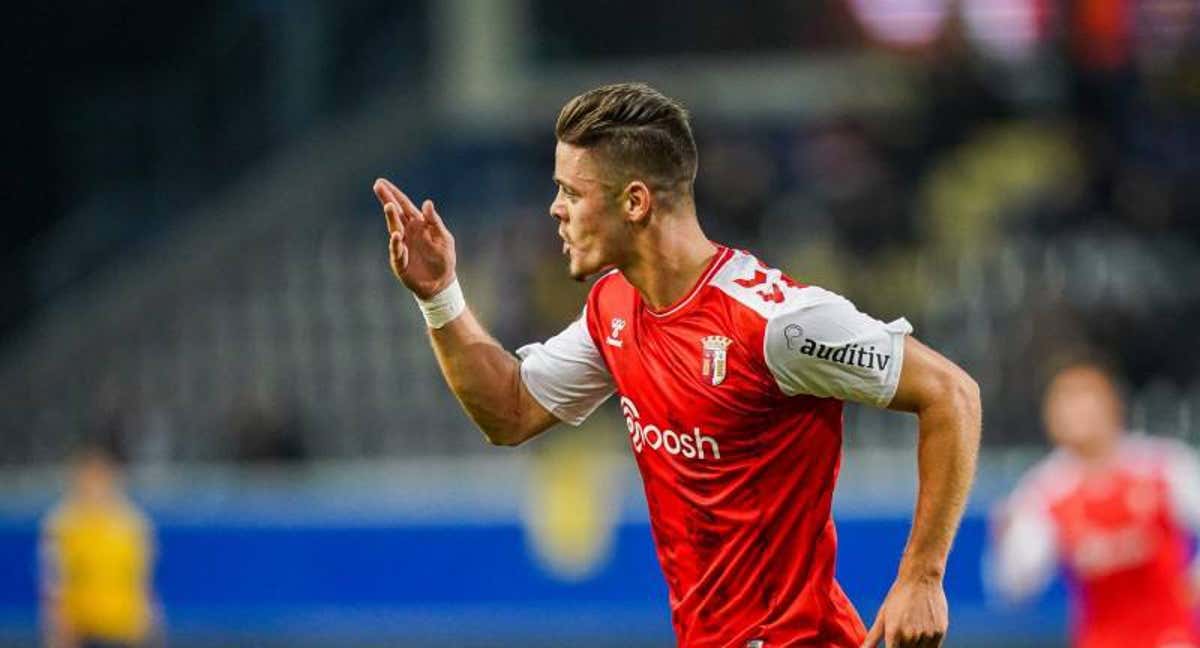 Vitinha, el plan B del Atlético. /SC BRAGA