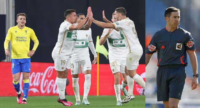 Iglesias Villanueva se disculpa por su error en el Cádiz-Elche: «El que más ha perdido soy yo»