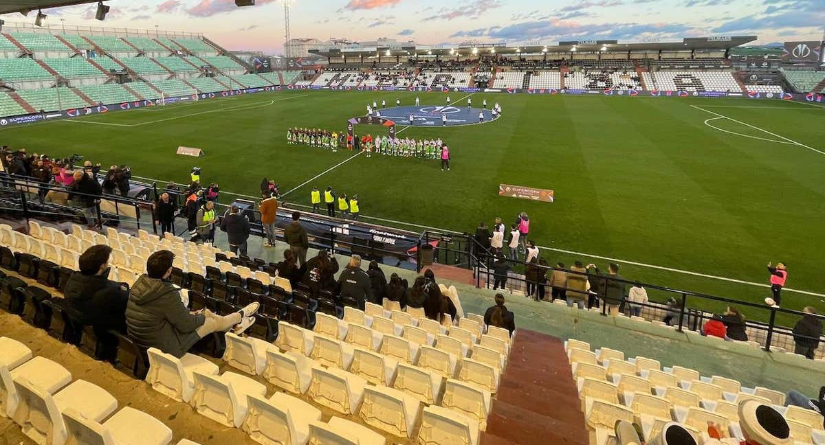 Estadio Romano José Fouto. /RELEVO