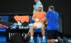 Esta vez no tocó la épica: Nadal se despide de Australia lesionado