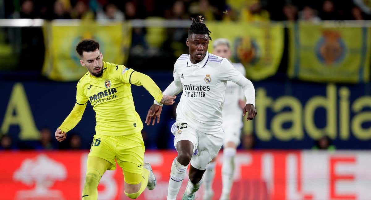 Eduardo Camavinga durante el partido /GETTY