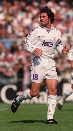 Alkorta, en su etapa madridista. GETTY