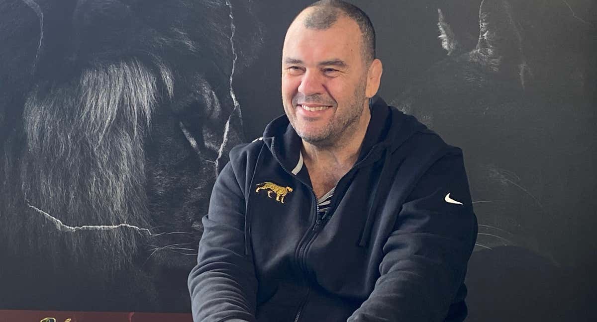 Michael Cheika en Madrid. /Relevo