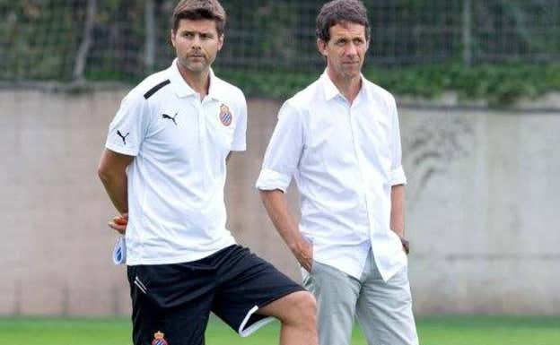 Pochettino y Planes trabajaron juntos en Tottenham y Espanyol.  EFE