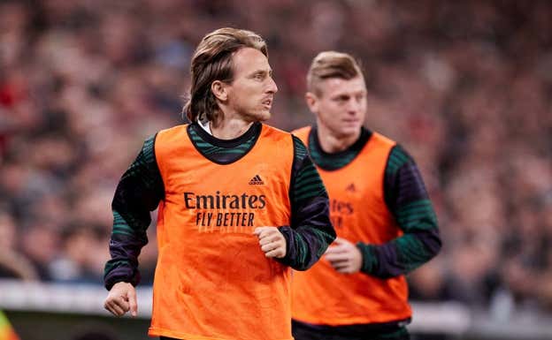 Modric y Kroos fueron suplentes en San Mamés.  EP