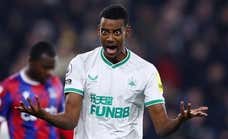 Alexander Isak, la llave del Newcastle para llegar a la Champions