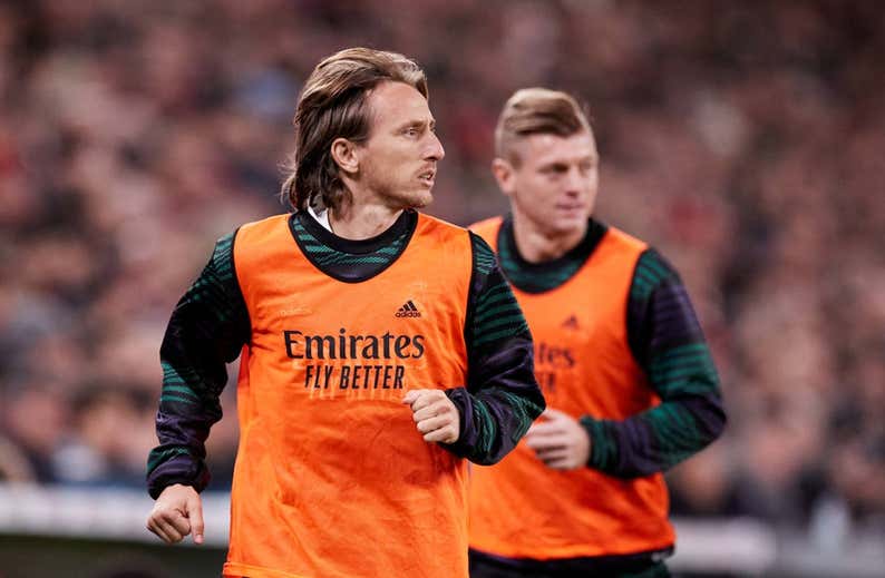 Los datos indican el final de la sociedad histórica Kroos-Modric