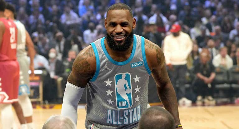 LeBron James, en el último All-Star.