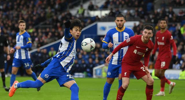 El Liverpool cae en la FA Cup ante el Brighton