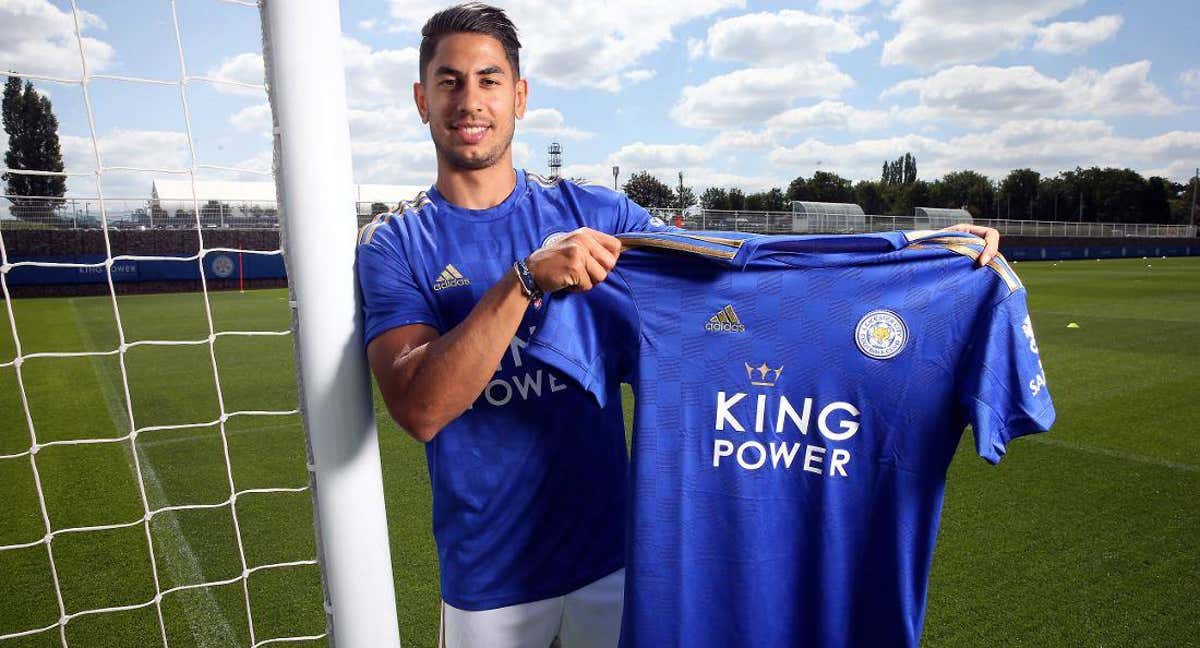 Ayoze con el Liecester. /Liecester.