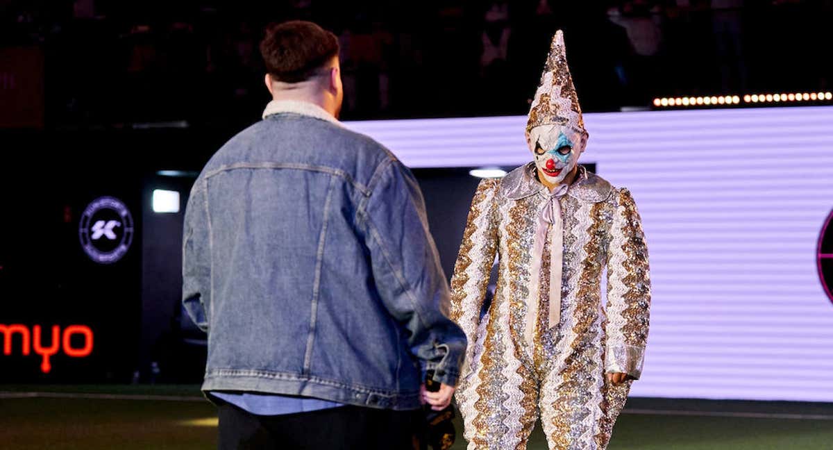 El Joker junto con Ibai en la Kings League./KINGS LEAGUE