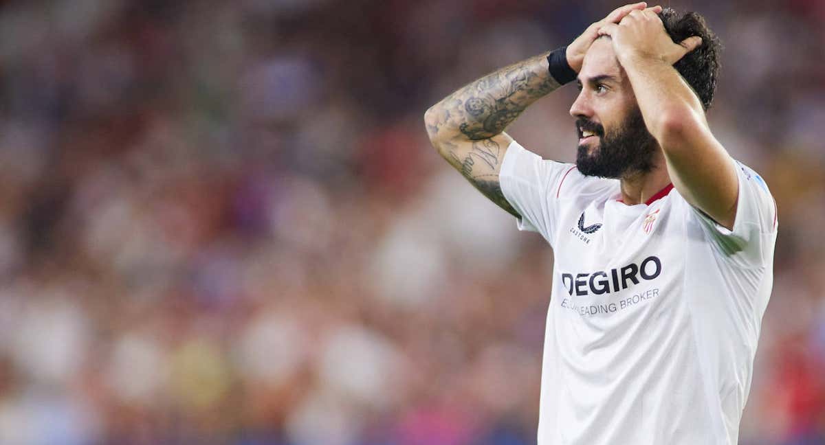 Isco, durante un partido con el Sevilla. /GETTY