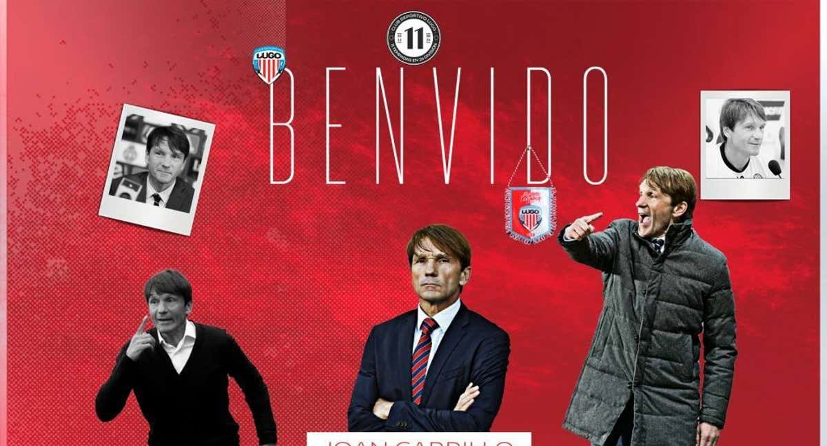 Joan Carrillo nuevo entrenador del CD Lugo.