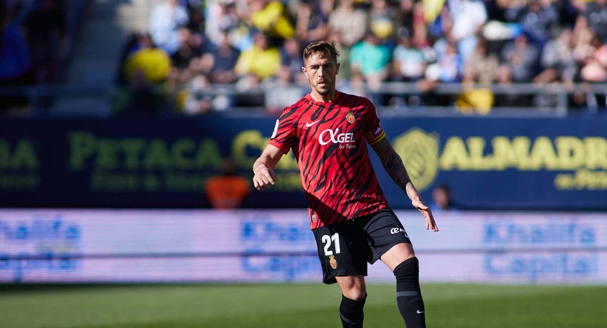 Antonio Raíllo, en un partido con el Mallorca./EUROPA PRESS