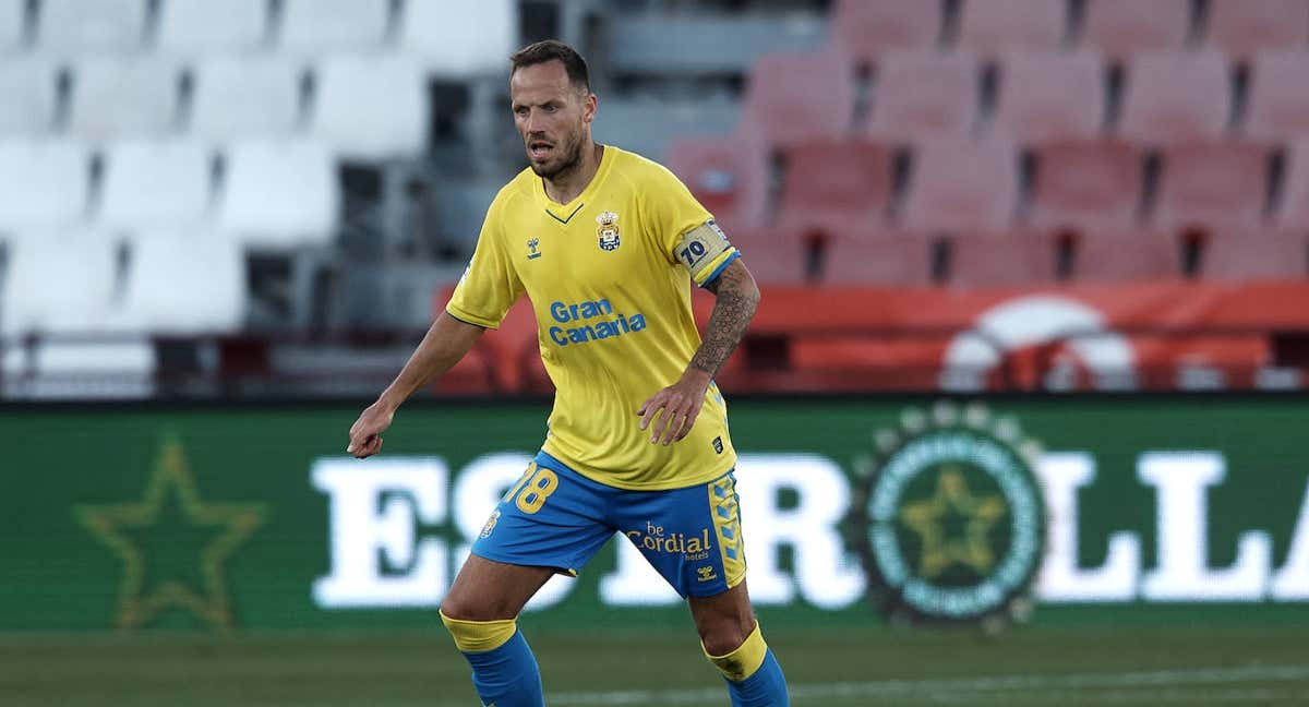 Javi Castellano, durante su etapa en Las Palmas. /Getty