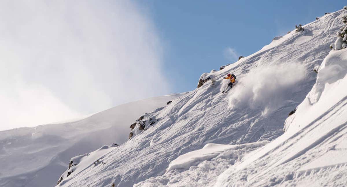 Aymar Navarro completa un descenso libre. /FREERIDE WORLD TOUR