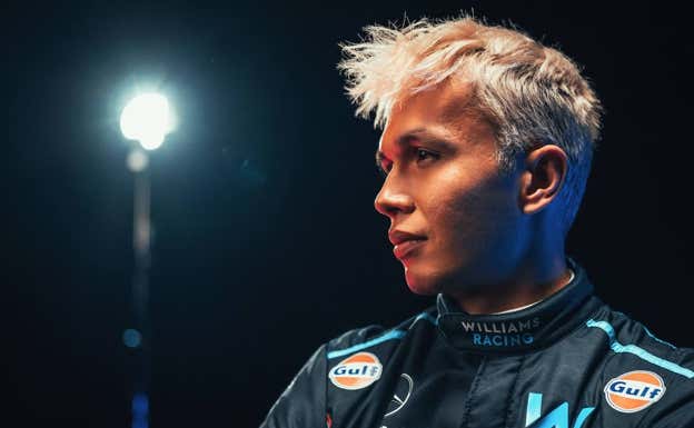 Alex Albon, piloto de Williams F1.  Williams F1