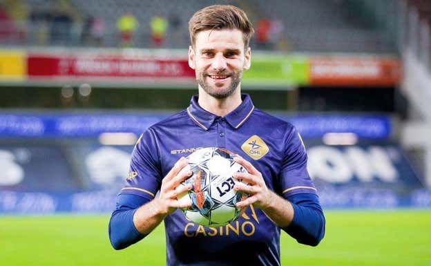 Mario González, tras anotar un hat-trick esta temporada.  INSTAGRAM: @marieteg