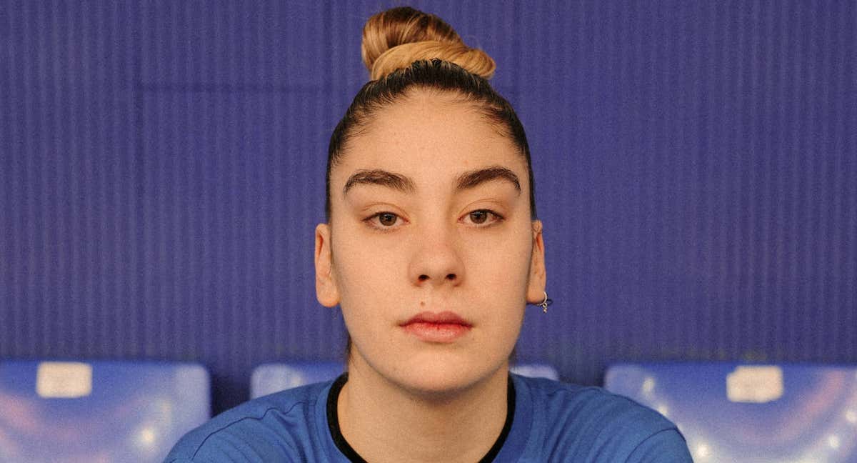 Paula Saravia, jugadora de Estudiantes./Relevo