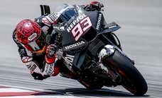 A falta de moto, Marc Márquez vuelve a sonreír con su estado físico