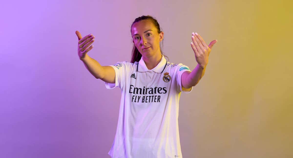 Caroline Weir, jugadora del Real Madrid.