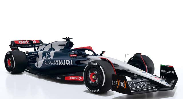 La decoración del nuevo AlphaTauri F1 sorprende en pleno Nueva York