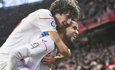 El Sevilla se sube a En-Nesyri y Sampaoli recupera el pulso