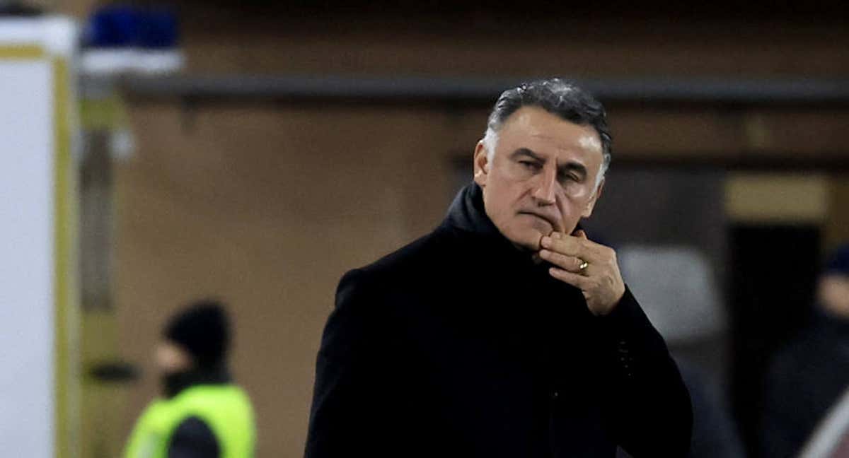 Galtier está más cuestionado que nunca en París /AFP