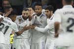 El Real Madrid se da un masaje antes del Tourmalet