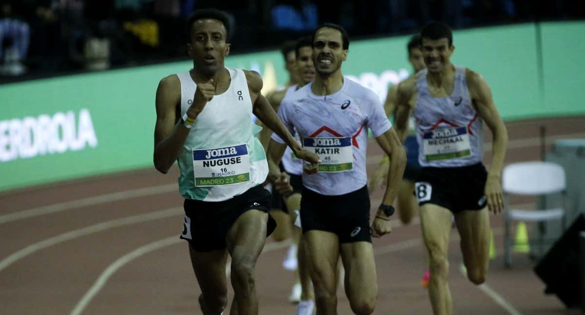 La prueba del 1500 fue la gran atracción del World Indoor Tour de Madrid./RFEA