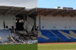 Un año de la invasión a Ucrania: el antes y el después de los estadios destruidos por la guerra, en fotos