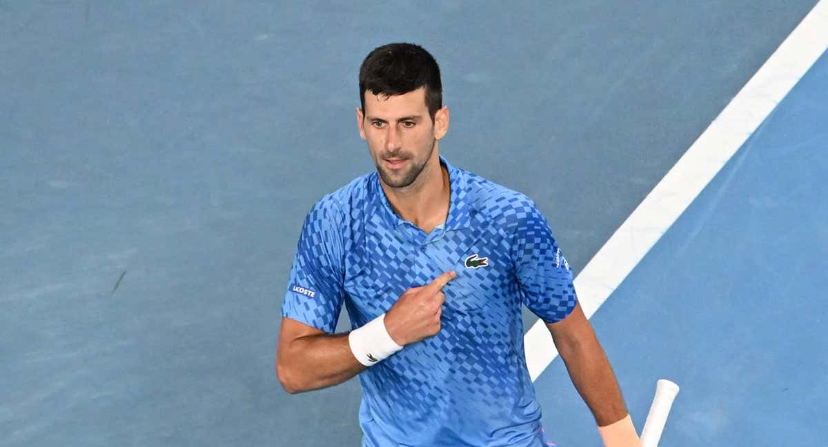 Novak Djokovic, durante el último Open de Australia. /Paul CROCK / AFP