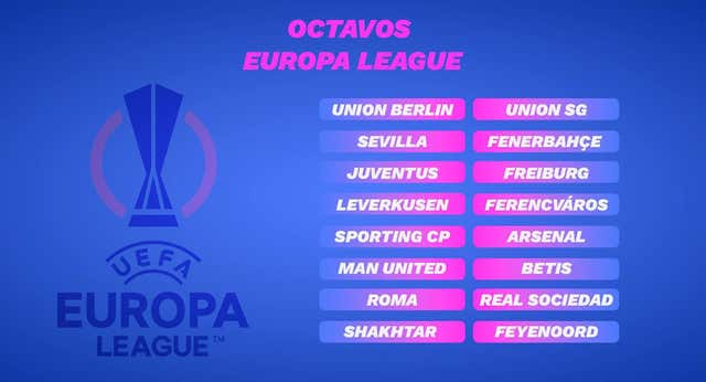 Tres rivales muy duros para los españoles en Europa League