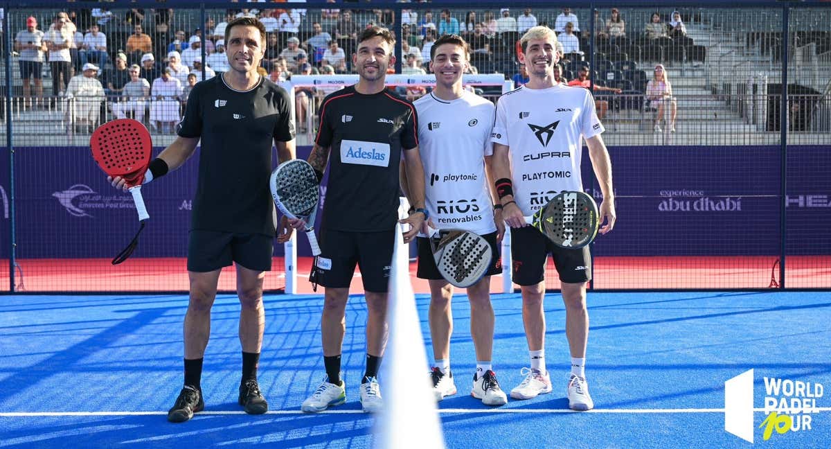 Foto inicial del partido./WPT