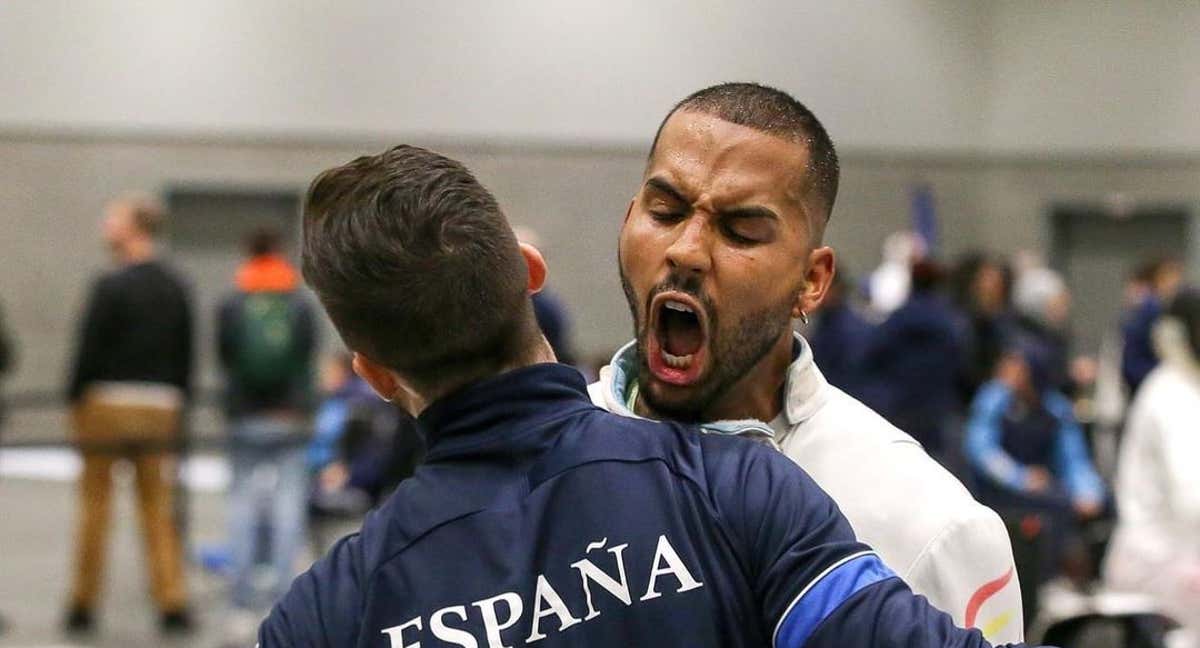 Yulen Pereira consigue su primera medalla individual absoluta en una Copa del Mundo de espada./INSTAGRAM