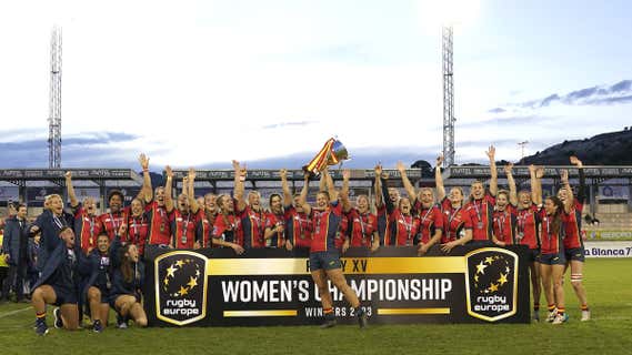 Las Leonas campeonas de Europa por décima vez. /Ferugby