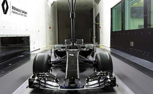 Túnel de viento de Enstone. Renault Sport