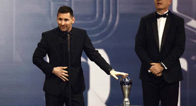 Lionel Messi gana el premio The Best a mejor jugador de 2022