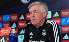 Ancelotti, en rueda de prensa: «En este momento no creo que haya corrupción»