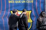Reunión Ronaldinho - Laporta en las oficinas del Barcelona