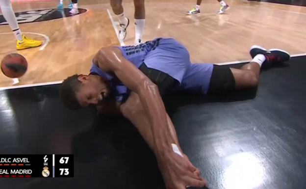 EDY TAVARES TRAS LESIONARSE EN EL TOBILLO IZQUIERDO  DAZN
